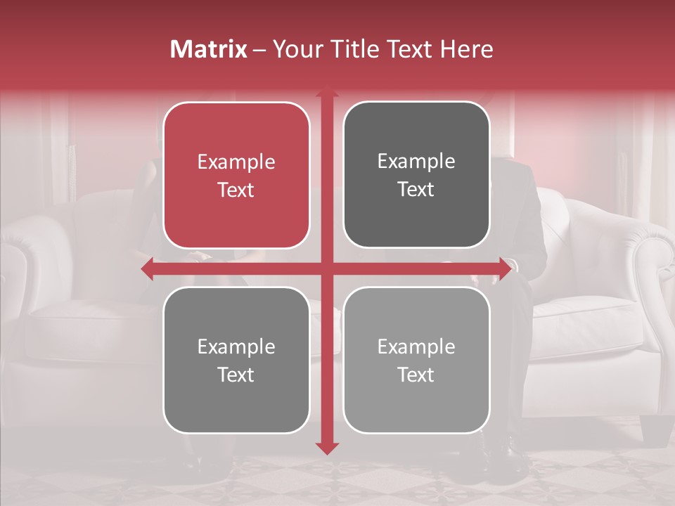 Sitting Doubt Love PowerPoint Template