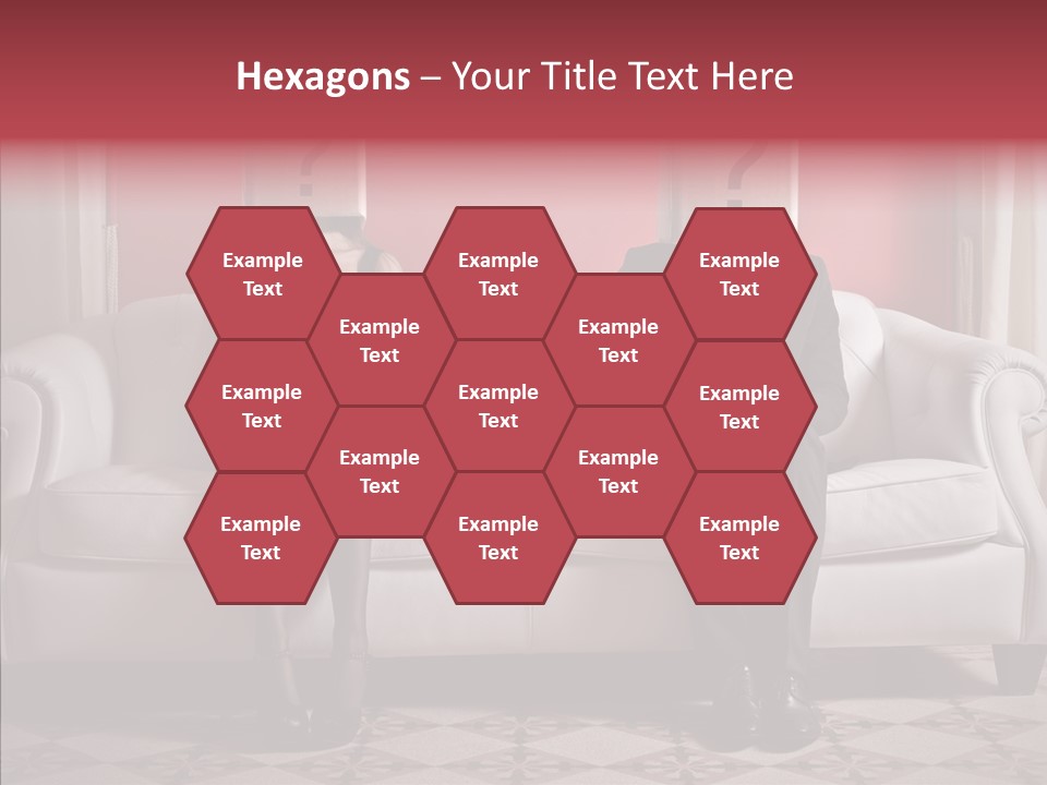 Sitting Doubt Love PowerPoint Template