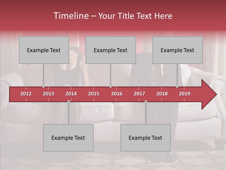Sitting Doubt Love PowerPoint Template