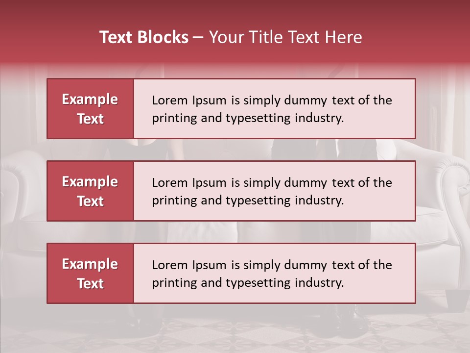 Sitting Doubt Love PowerPoint Template