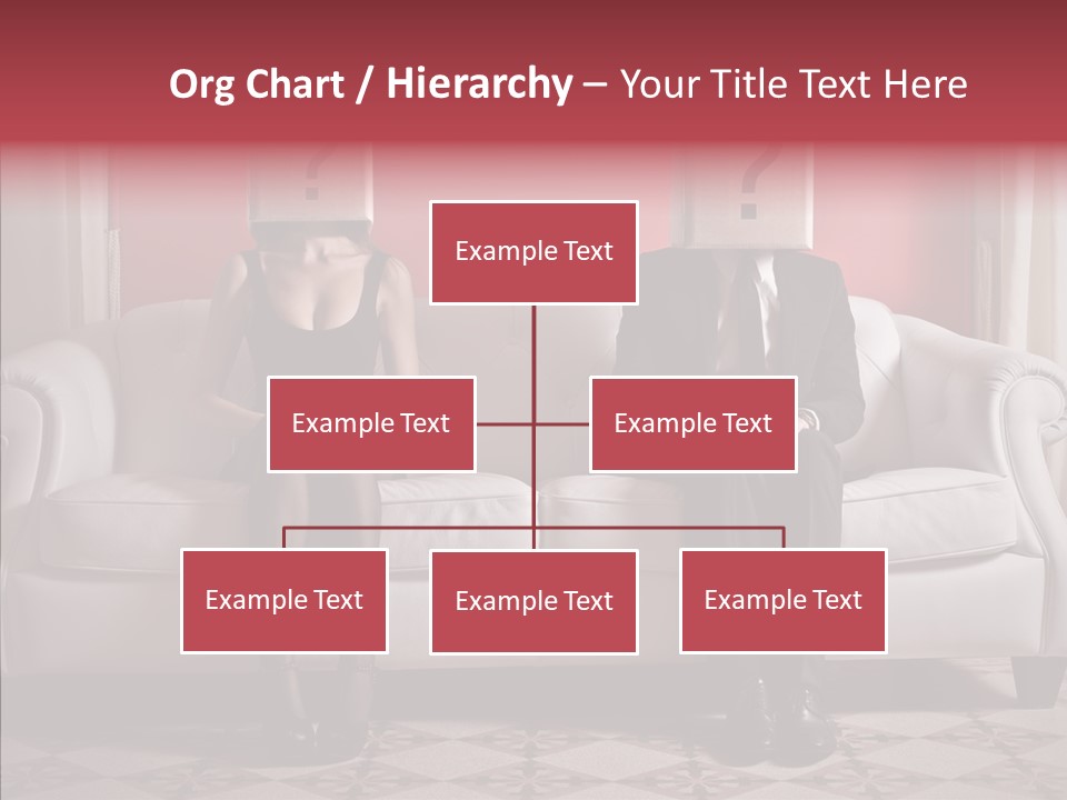 Sitting Doubt Love PowerPoint Template