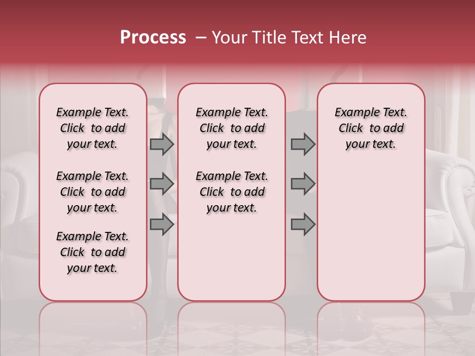 Sitting Doubt Love PowerPoint Template