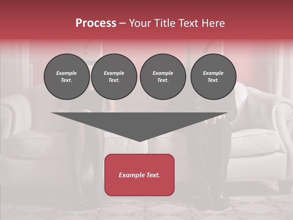 Sitting Doubt Love PowerPoint Template