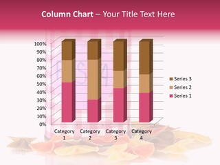 Pasta Bow Utensil PowerPoint Template