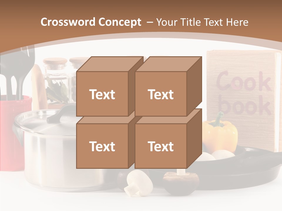 Tableware Nobody Object PowerPoint Template