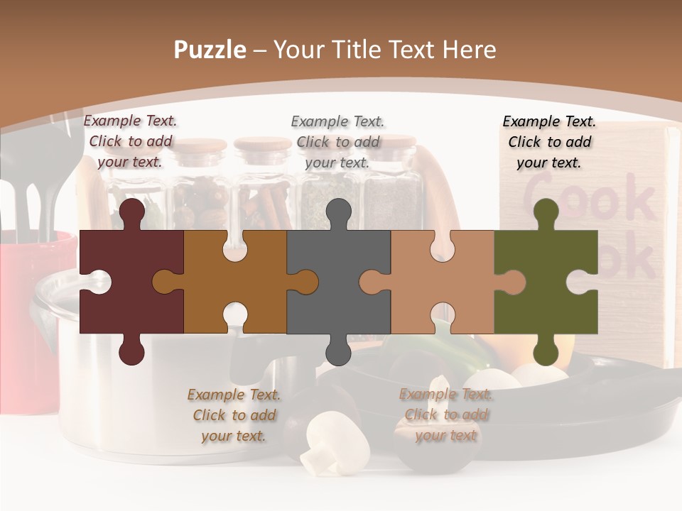 Tableware Nobody Object PowerPoint Template