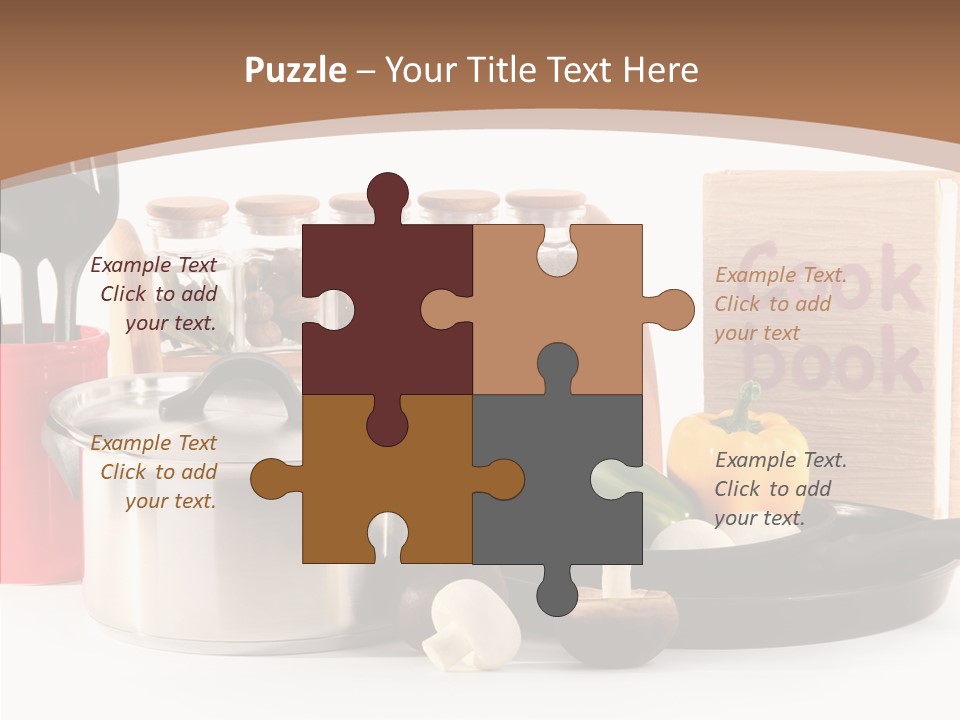 Tableware Nobody Object PowerPoint Template