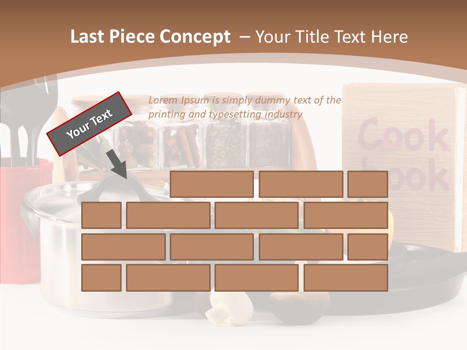 Tableware Nobody Object PowerPoint Template