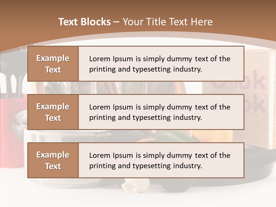 Tableware Nobody Object PowerPoint Template