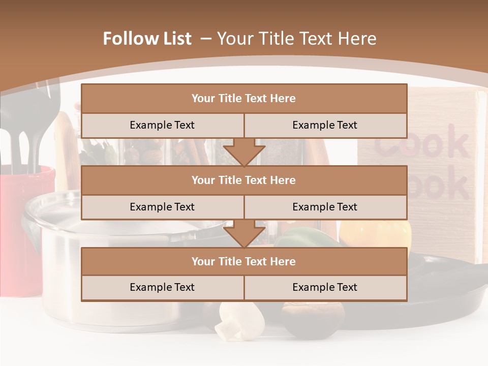 Tableware Nobody Object PowerPoint Template
