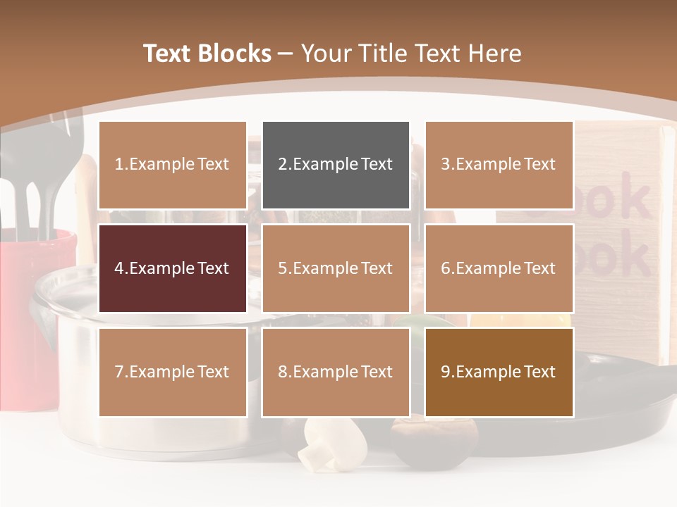 Tableware Nobody Object PowerPoint Template
