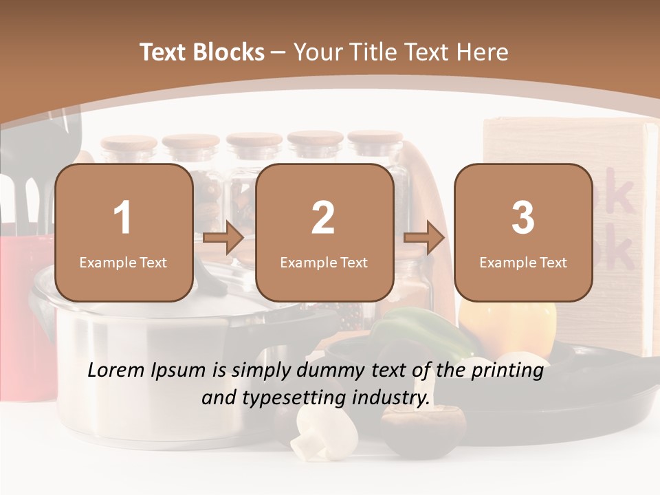 Tableware Nobody Object PowerPoint Template