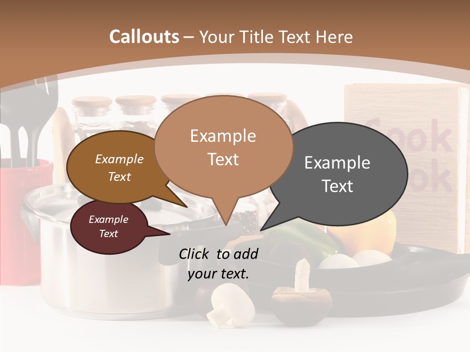 Tableware Nobody Object PowerPoint Template