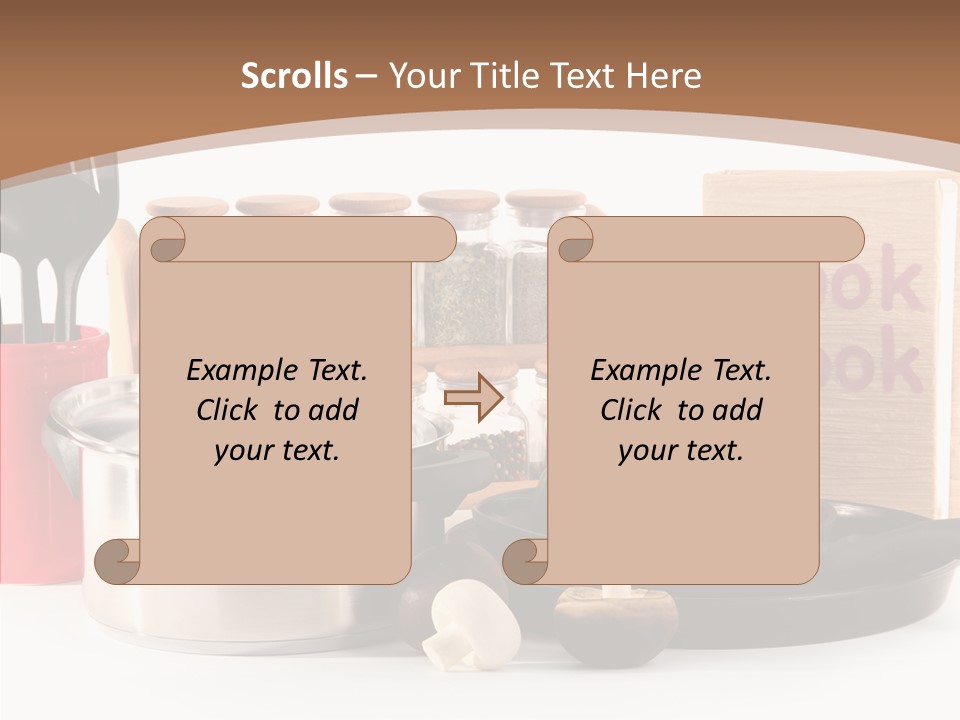 Tableware Nobody Object PowerPoint Template