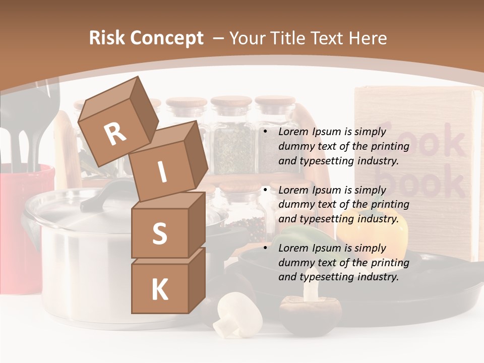 Tableware Nobody Object PowerPoint Template