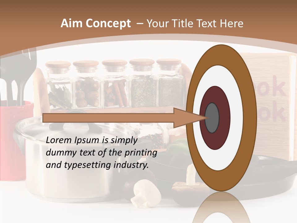 Tableware Nobody Object PowerPoint Template