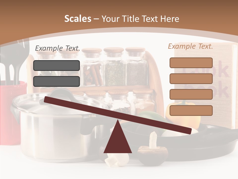 Tableware Nobody Object PowerPoint Template