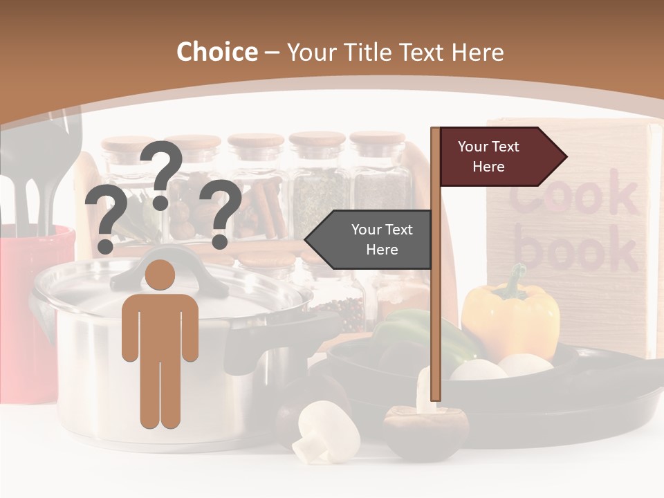 Tableware Nobody Object PowerPoint Template