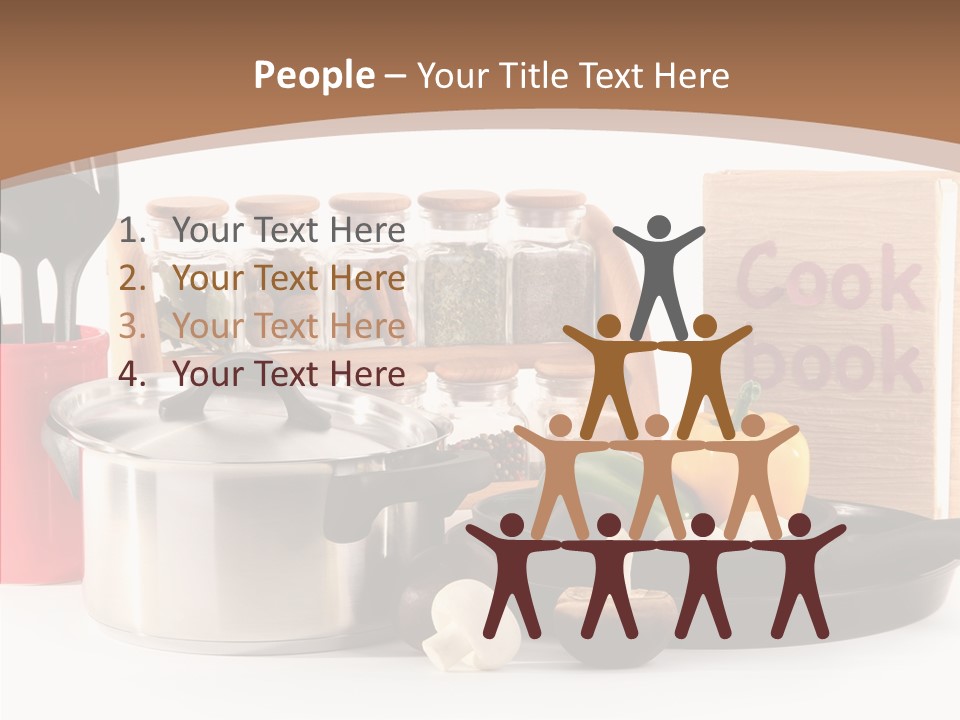 Tableware Nobody Object PowerPoint Template