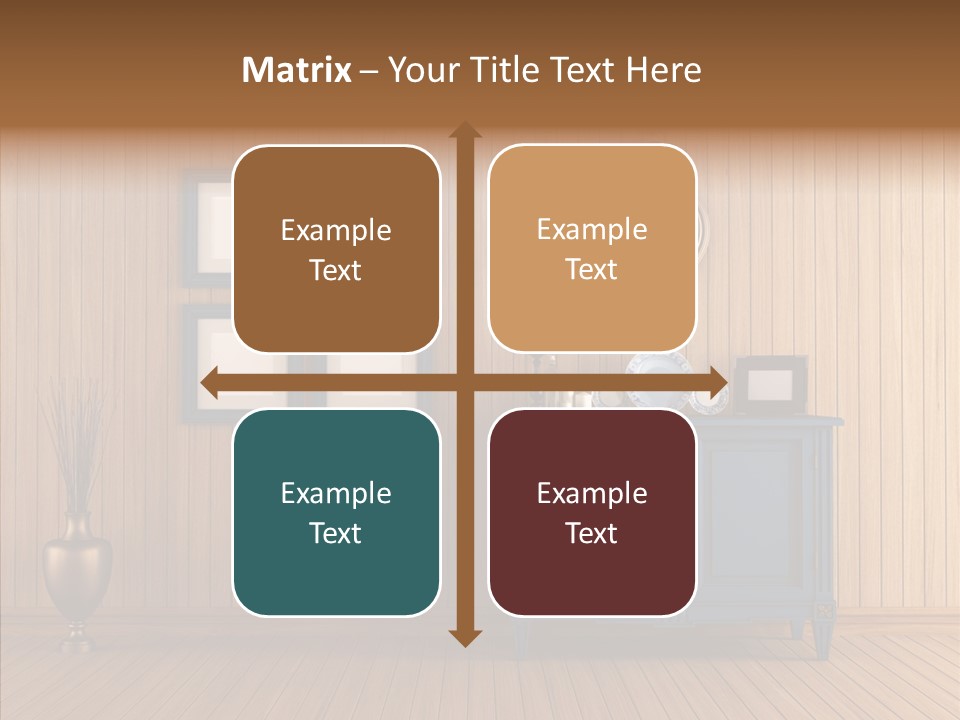 Dresser Nobody Old PowerPoint Template