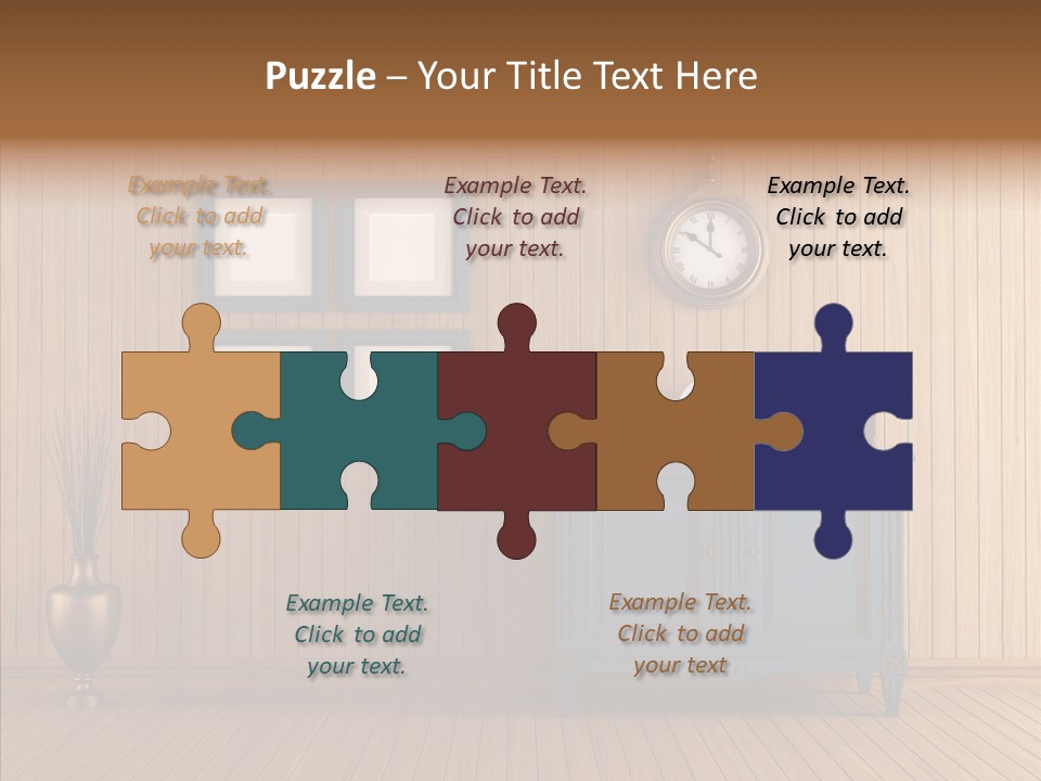 Dresser Nobody Old PowerPoint Template