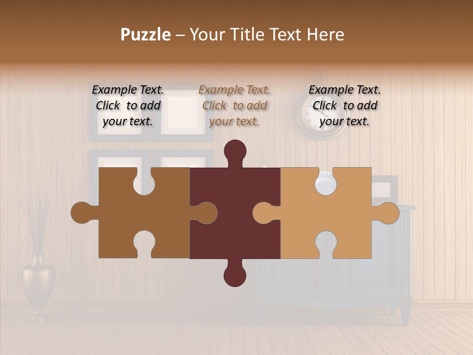 Dresser Nobody Old PowerPoint Template