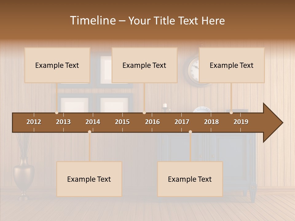 Dresser Nobody Old PowerPoint Template