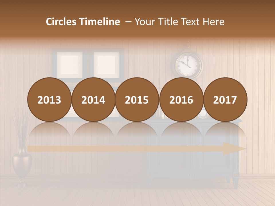 Dresser Nobody Old PowerPoint Template