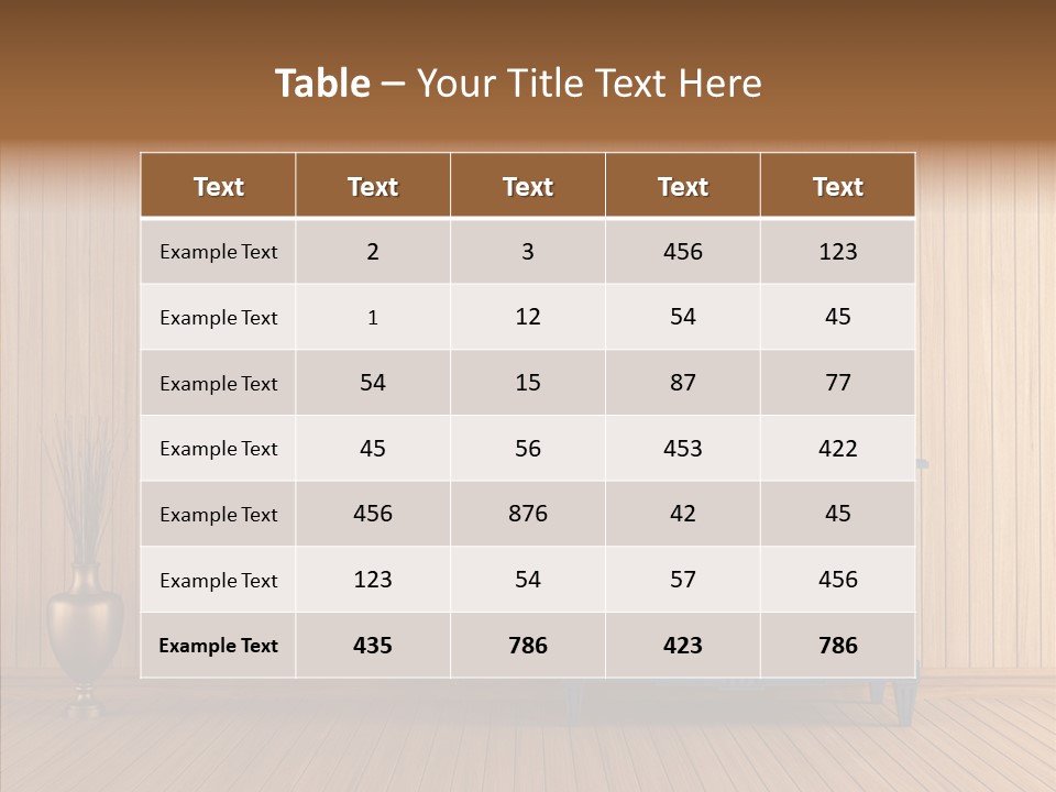 Dresser Nobody Old PowerPoint Template