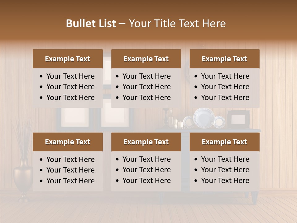 Dresser Nobody Old PowerPoint Template