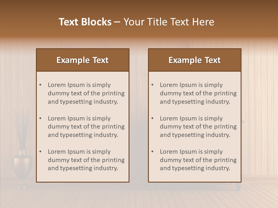 Dresser Nobody Old PowerPoint Template