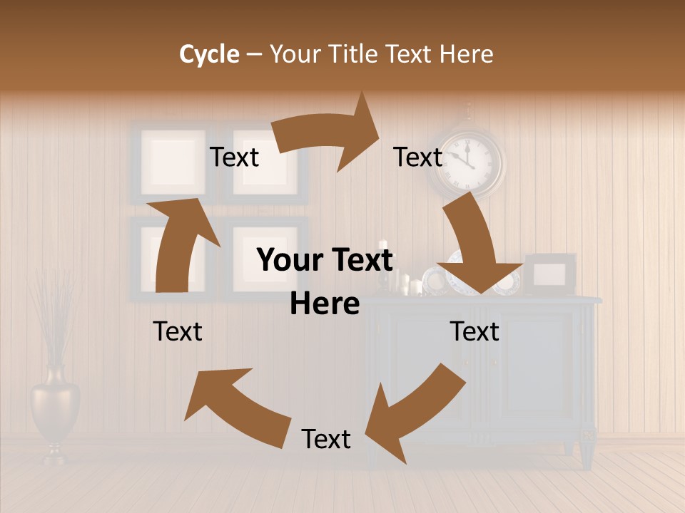 Dresser Nobody Old PowerPoint Template