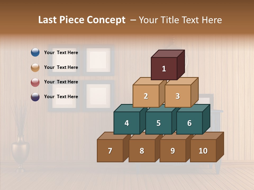 Dresser Nobody Old PowerPoint Template