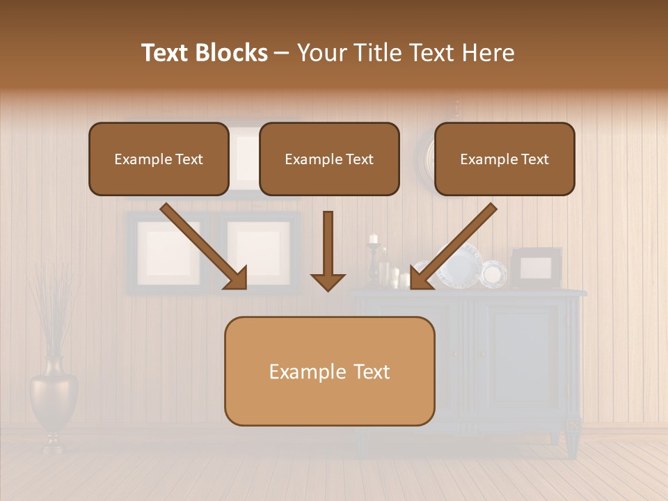 Dresser Nobody Old PowerPoint Template