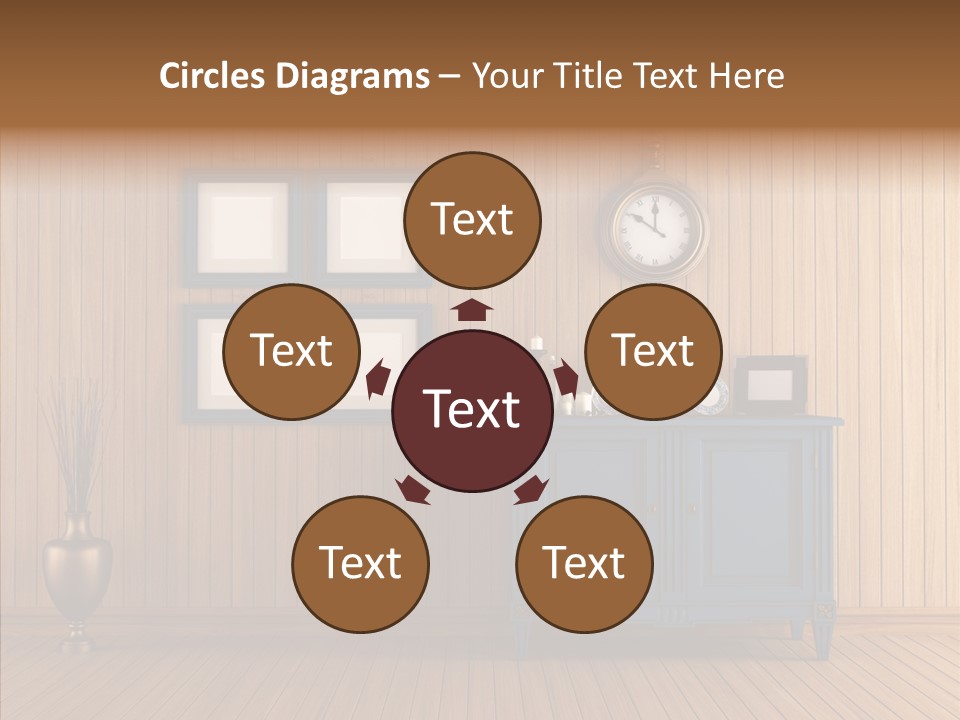 Dresser Nobody Old PowerPoint Template