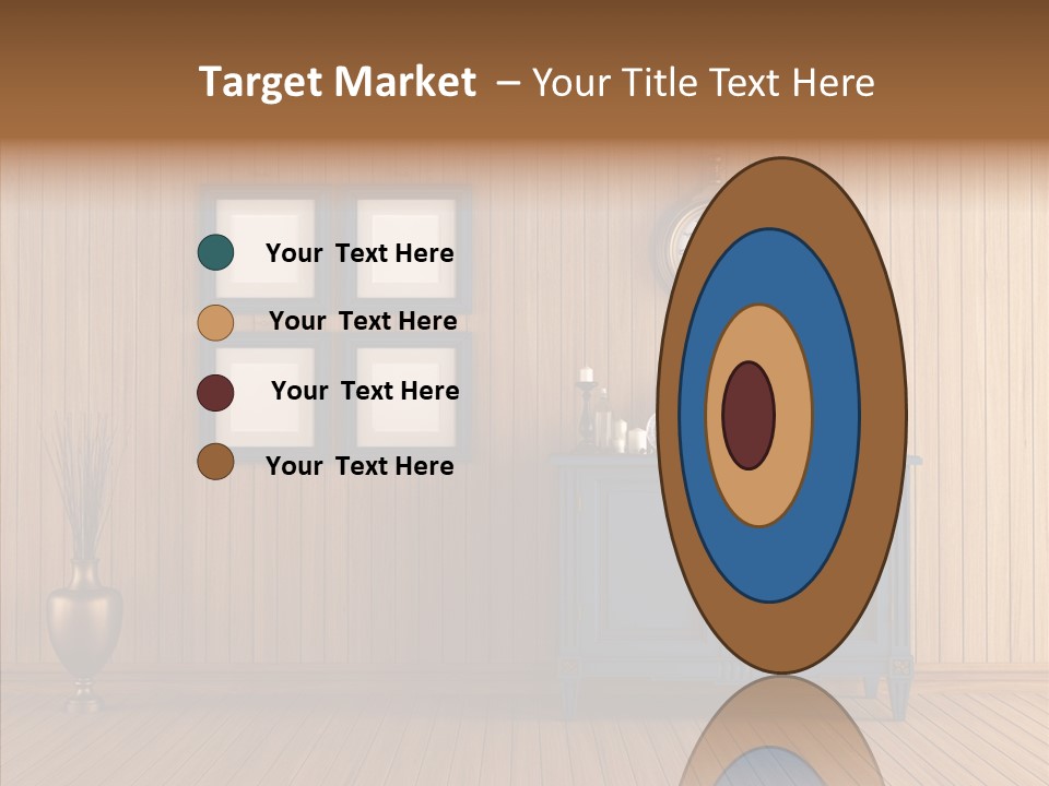 Dresser Nobody Old PowerPoint Template