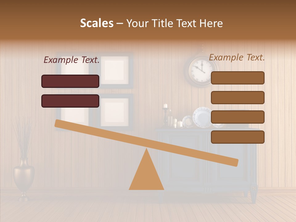 Dresser Nobody Old PowerPoint Template