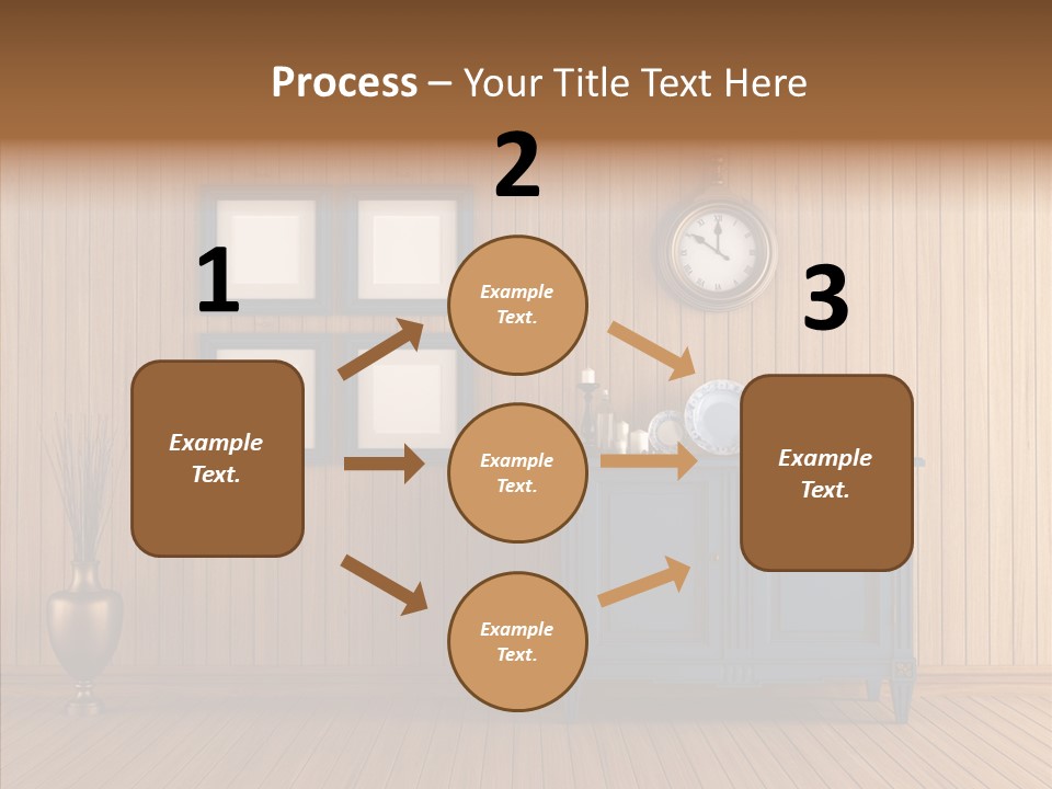 Dresser Nobody Old PowerPoint Template