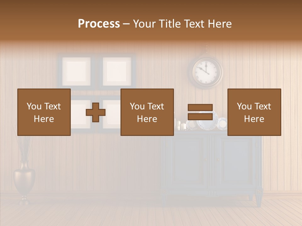 Dresser Nobody Old PowerPoint Template