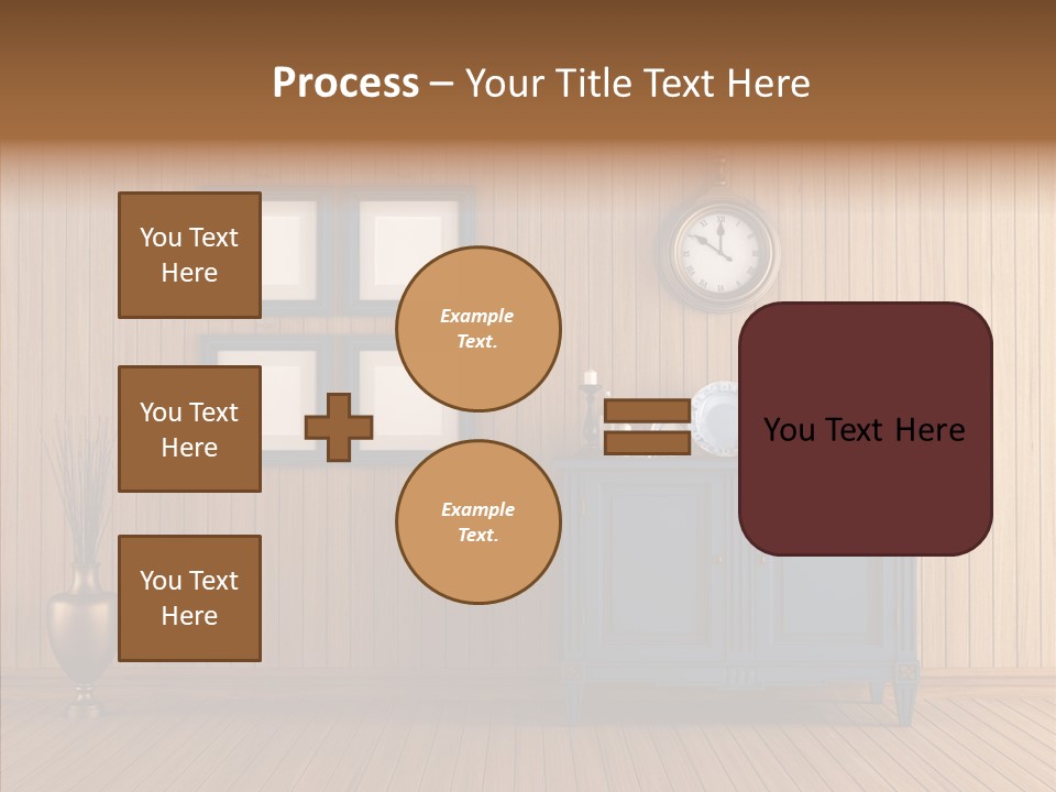 Dresser Nobody Old PowerPoint Template