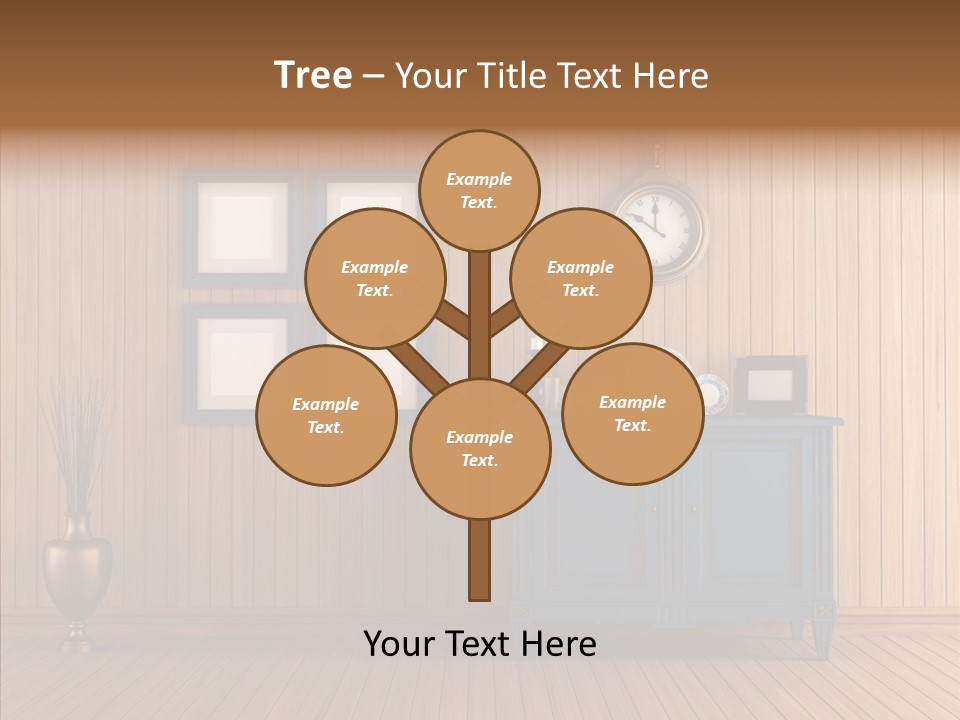 Dresser Nobody Old PowerPoint Template