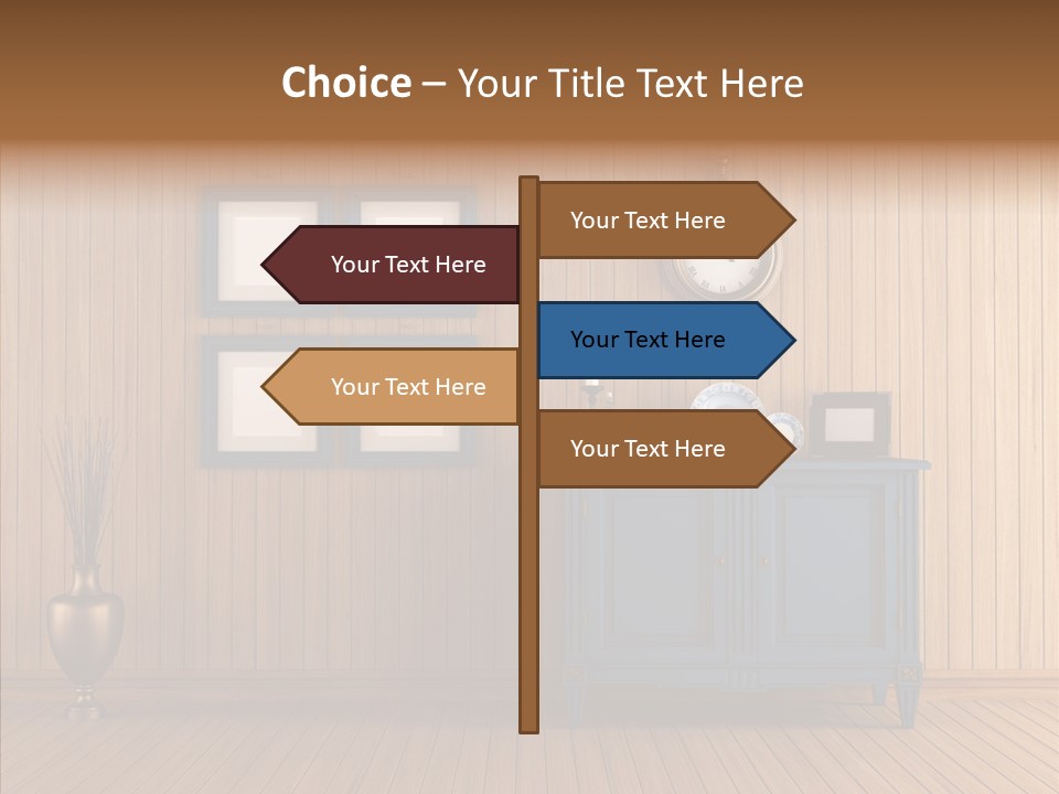 Dresser Nobody Old PowerPoint Template
