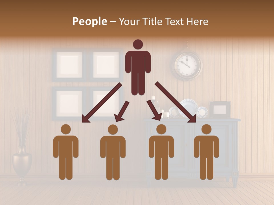 Dresser Nobody Old PowerPoint Template