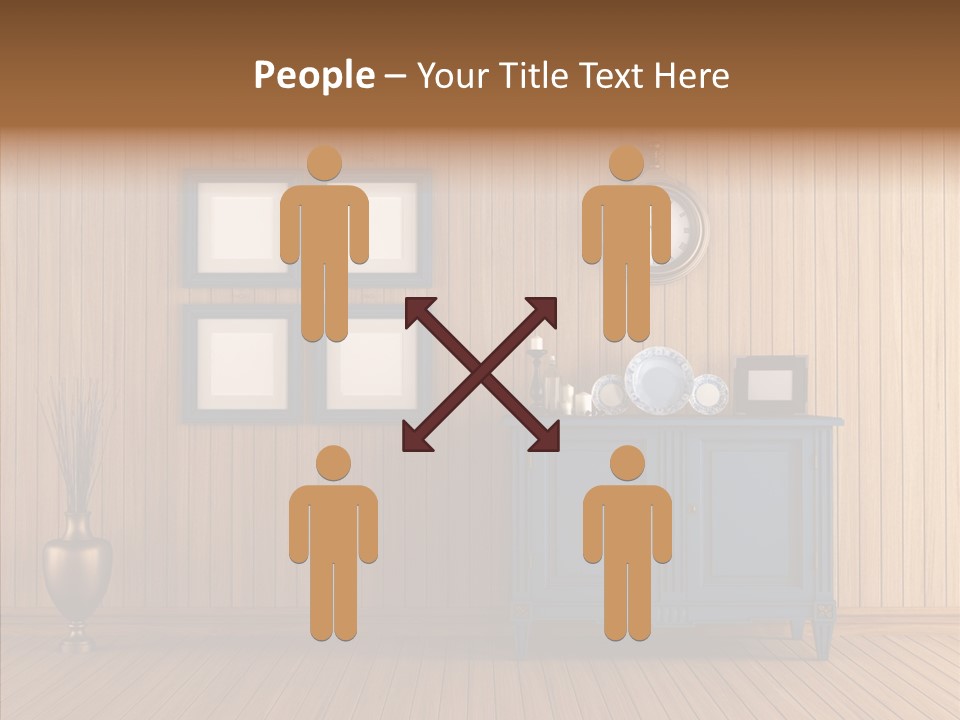 Dresser Nobody Old PowerPoint Template