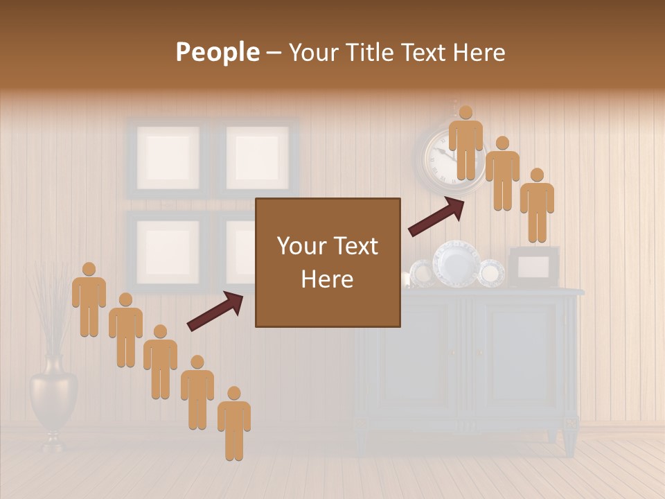 Dresser Nobody Old PowerPoint Template