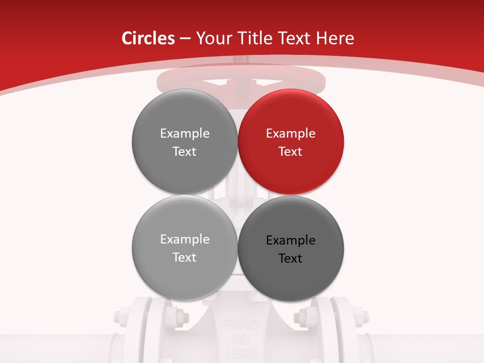 Technology Oil Seam PowerPoint Template