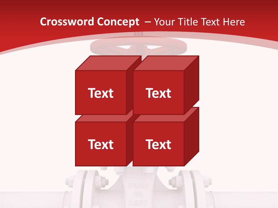 Technology Oil Seam PowerPoint Template