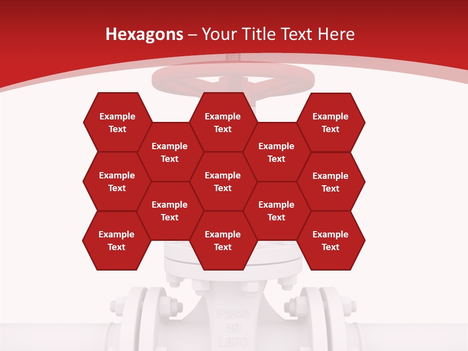 Technology Oil Seam PowerPoint Template