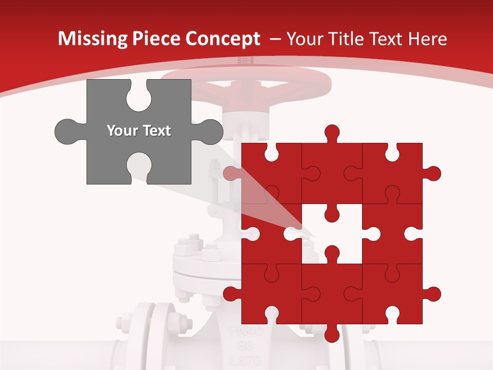 Technology Oil Seam PowerPoint Template