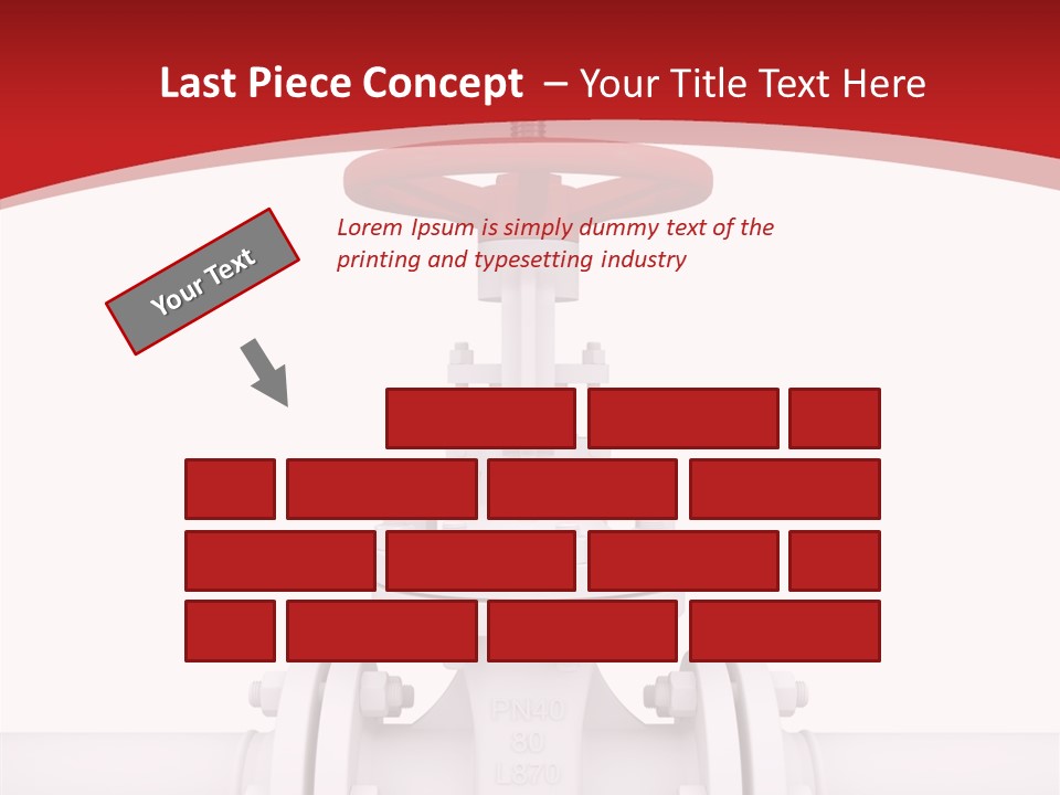 Technology Oil Seam PowerPoint Template
